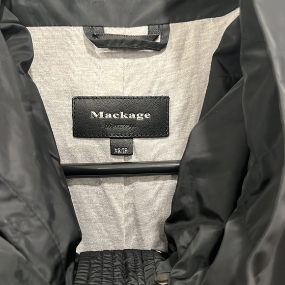 Mackage raincoat black XS - Picture 4 of 5